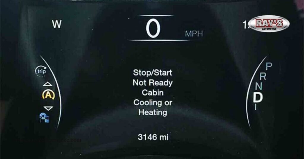 Why Your ‘Stop Start Not Ready’ Warning is Ruining Cabin Cooling and Heating: What to Do 4 Causes of System Failure