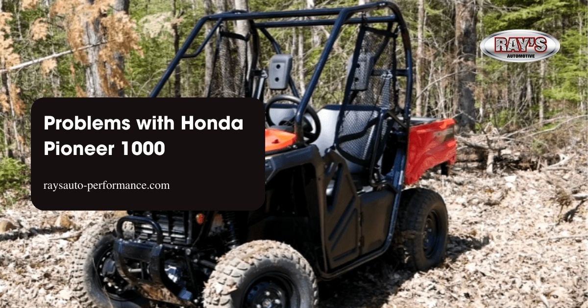 Problems with Honda Pioneer 1000