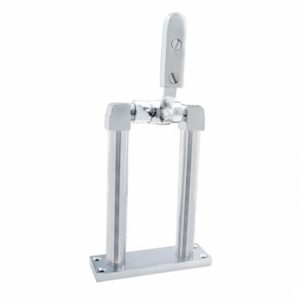 9" stand with air valve and lever set